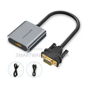 Hdmi to Vga Adapter With Audio Support for Seamless Connections