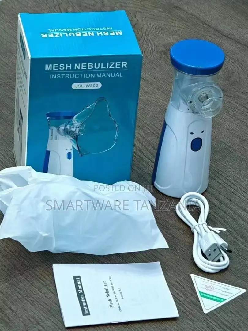 Portable Mesh Nebulizer for Easy Breathing Relief Anywhere You Go