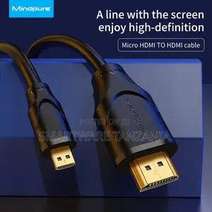 Mindpure Micro Hdmi to Hdmi Cable for High-Definition Streaming
