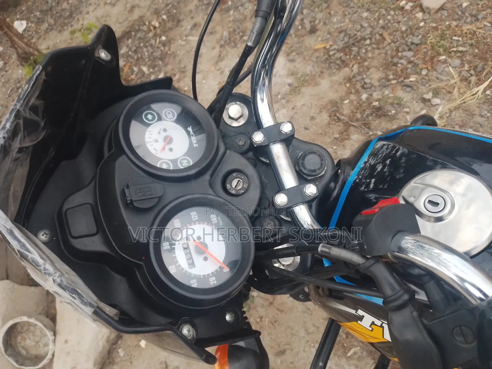 TVS XL 100 2020 Black