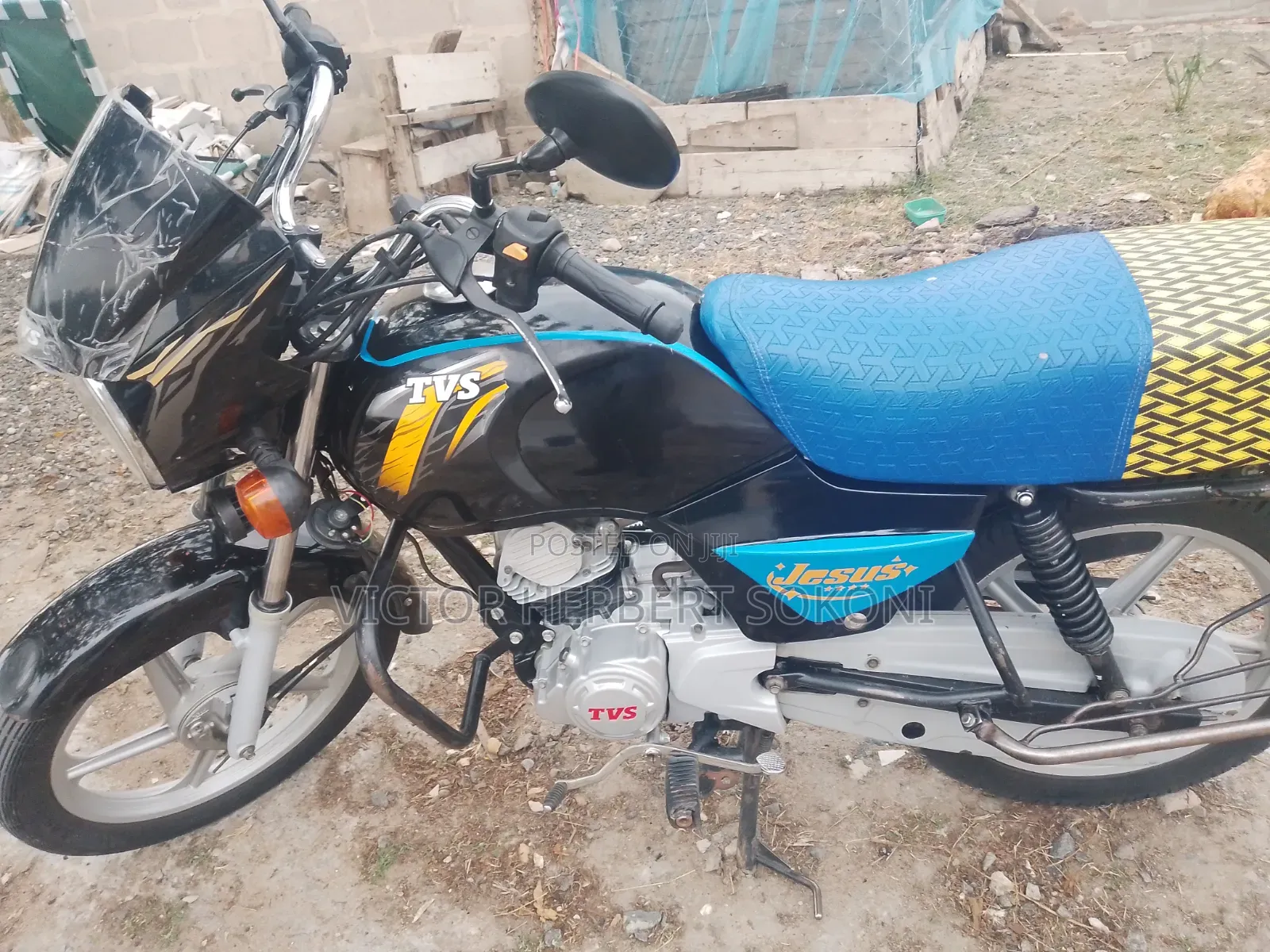 TVS XL 100 2020 Black