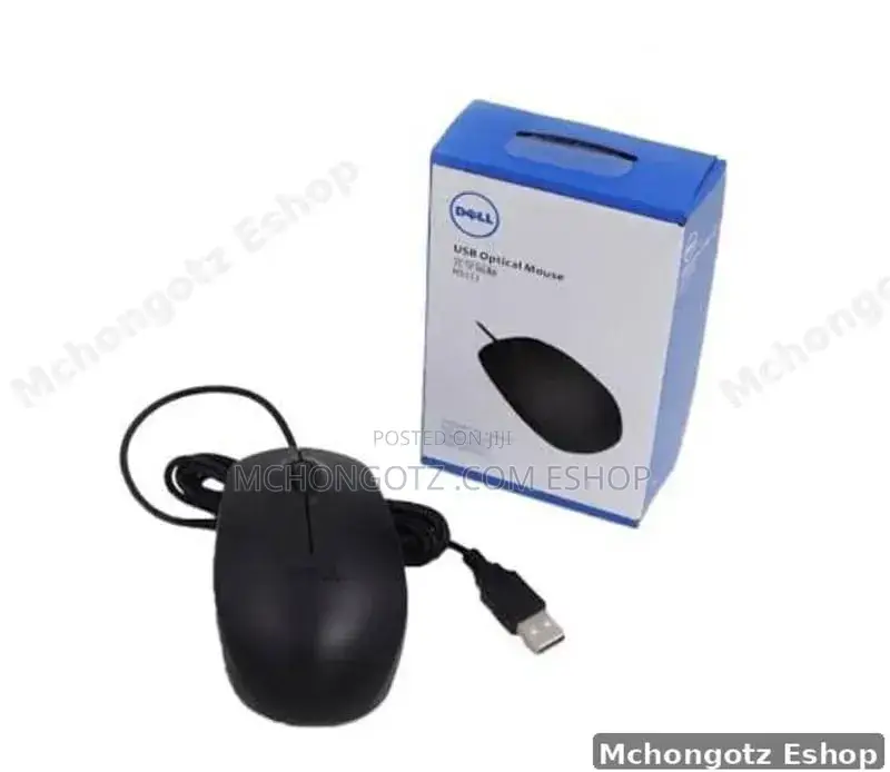 Dell Ms111 Wired Usb Optical Mouse