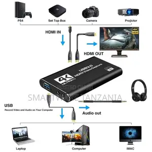 Usb3.0 Hdmi Video Capture Card Full Kit for Live Streaming Setup