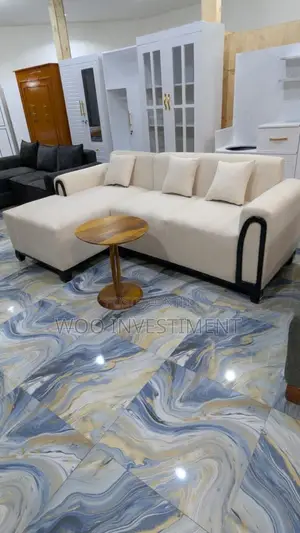 L-Shape Sofa Set Kali Sana Zinapatikana Gharama Nafuu Sana. 690,000/=