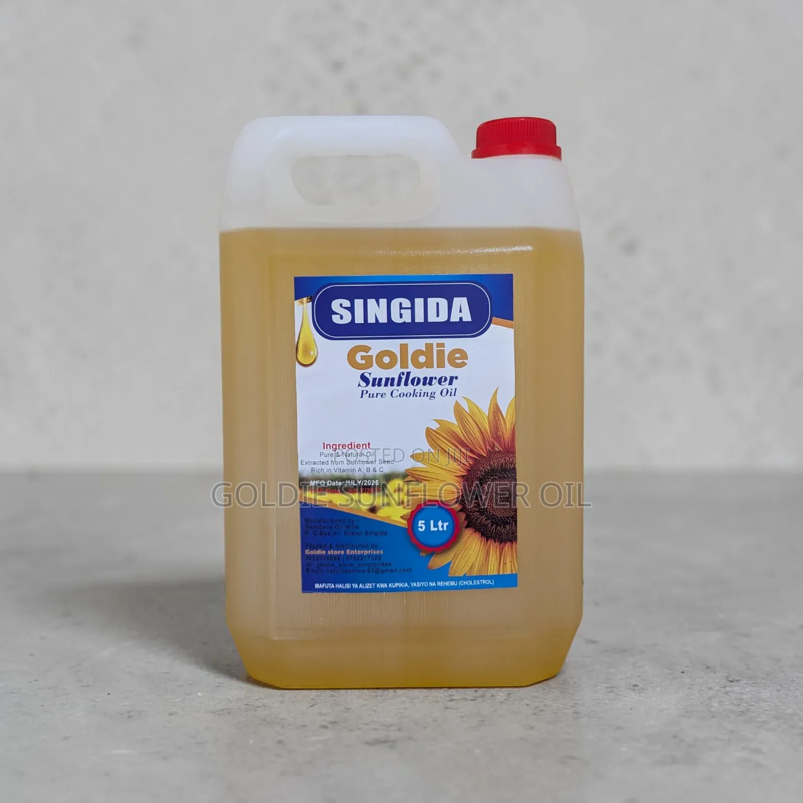 Goldie Sunflower Oil 5 Litres