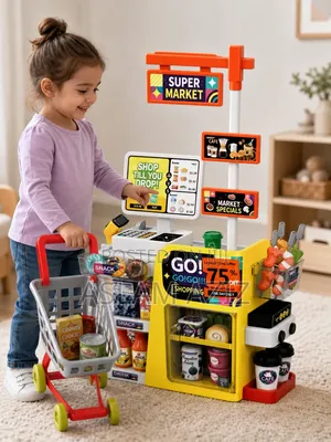 Supermarket Cash Register Play Set
