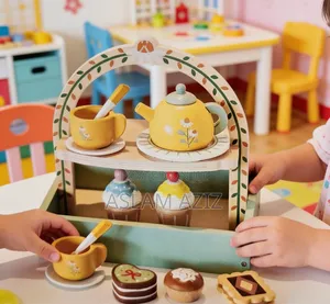Wooden Royal Tea Set for Kids