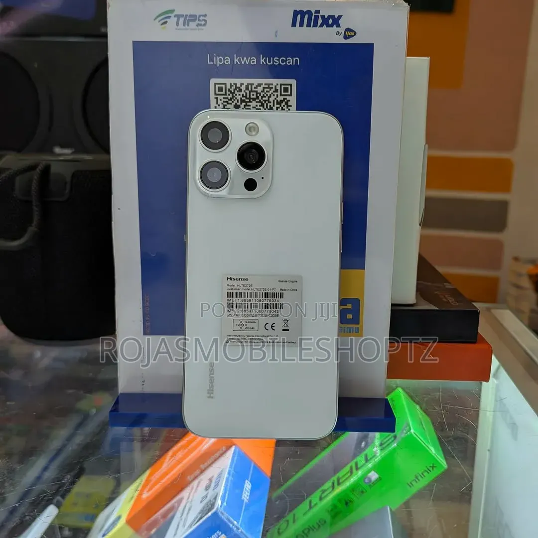 New Hisense A5 Pro CC 128 GB White