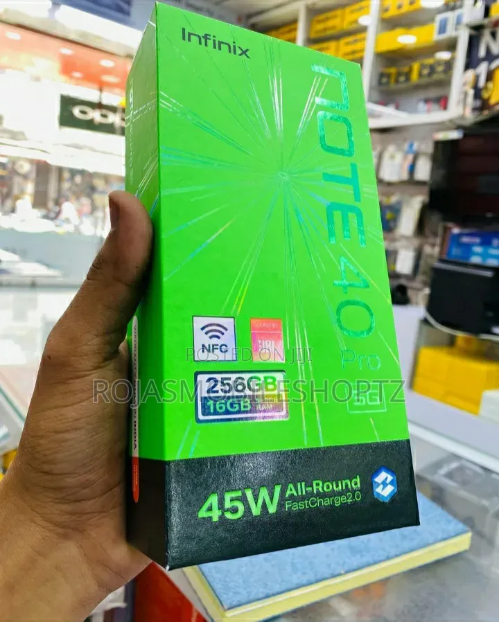 New Infinix Note 40 Pro Plus 5G 256 GB Green