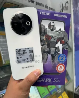 New Tecno Spark 30C 128 GB White