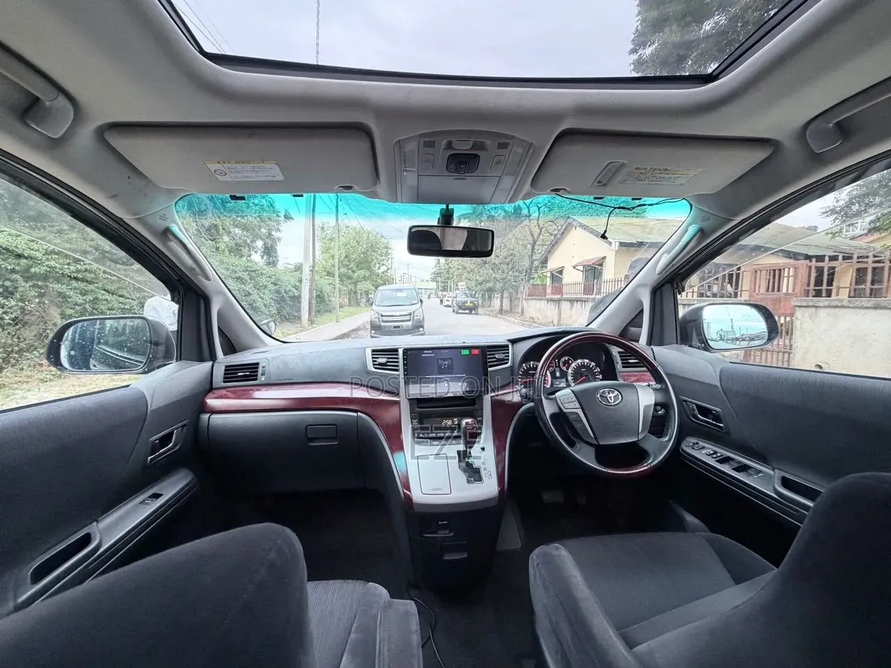 Toyota Vellfire 2008 Black