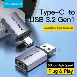 Mindpure Type-C to Usb 3.2 Gen1 Adapter for Fast Data Transfer