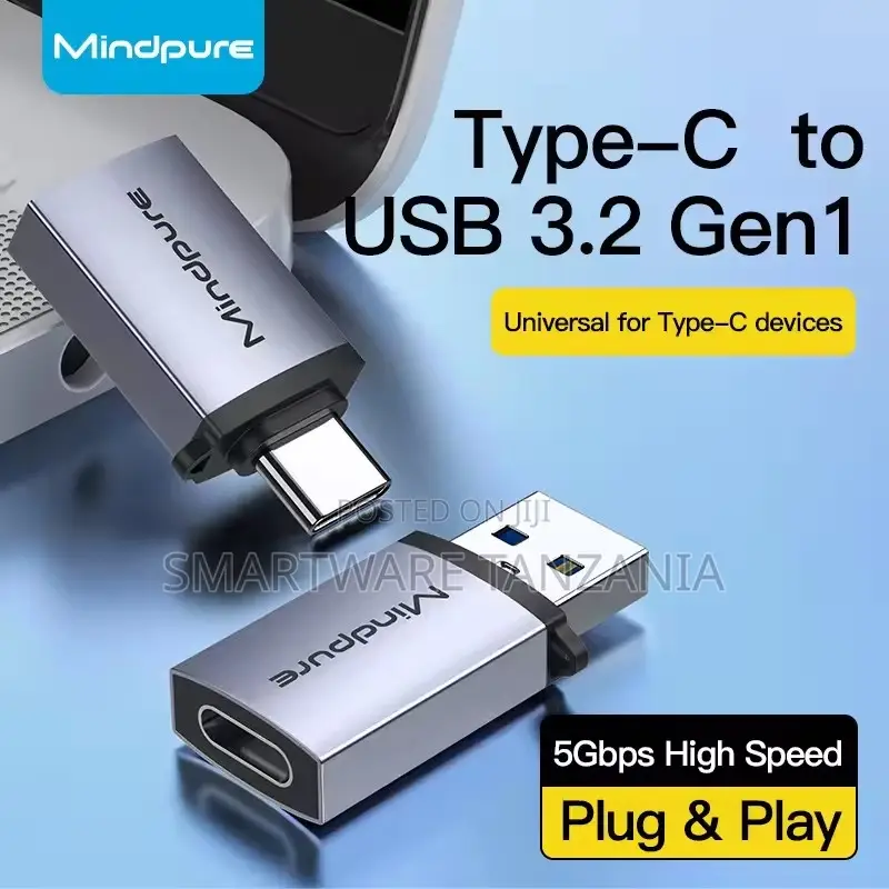 Mindpure Type-C to Usb 3.2 Gen1 Adapter for Fast Data Transfer