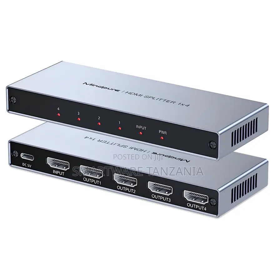 High-Quality Hdmi Splitter 1x4 for Seamless Multi-Screen Setup