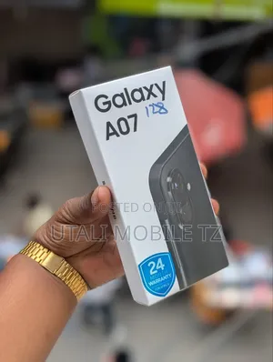 New Samsung Galaxy A07 4G 128 GB Black