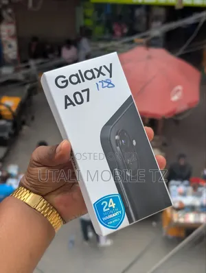 New Samsung Galaxy A07 4G 128 GB Black