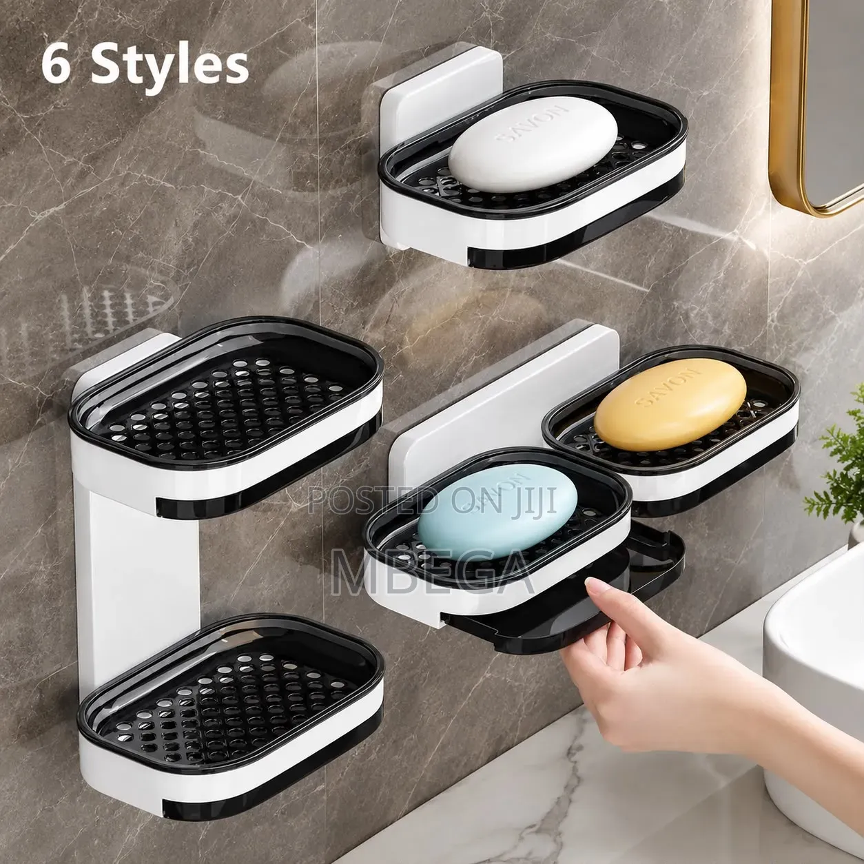 Double Layer Wall Mounted Soap Box