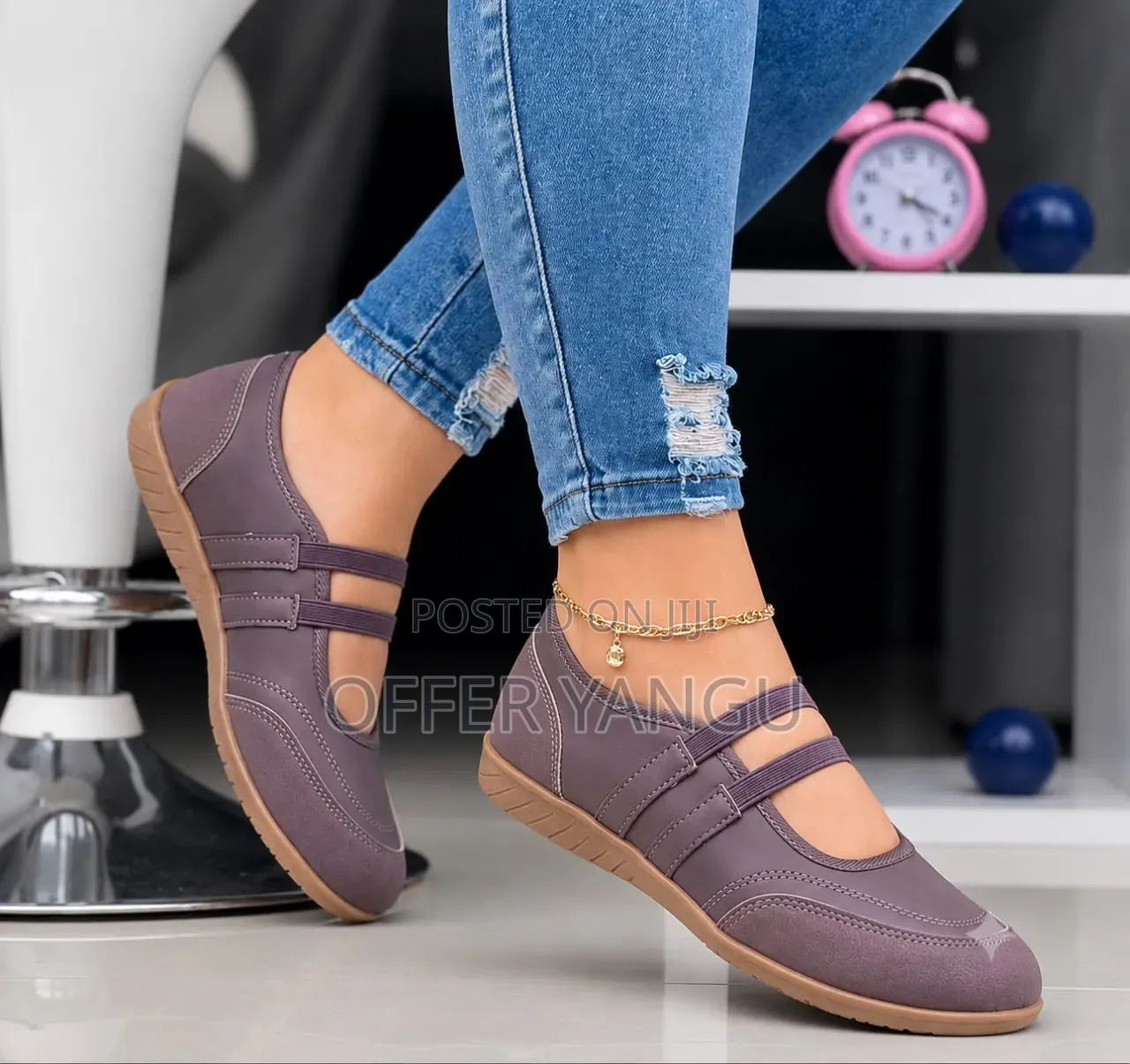 Mary Jane Flats Shoes