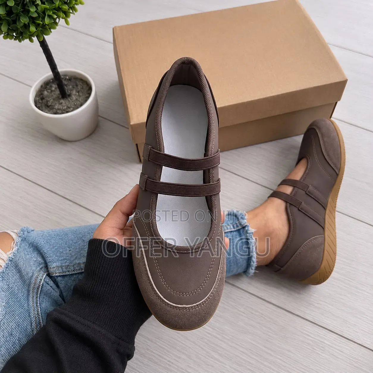 Mary Jane Flats Shoes