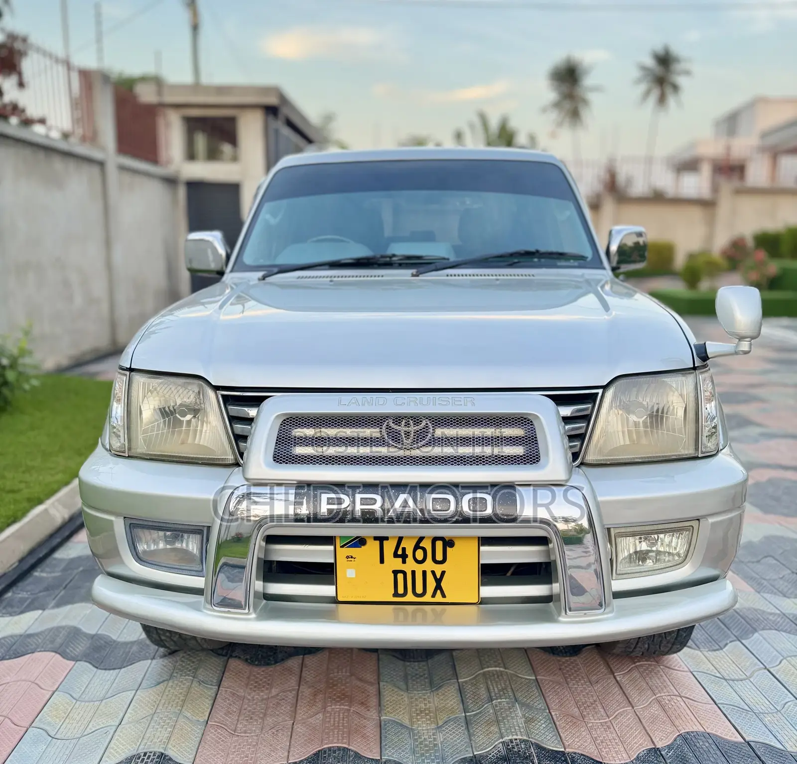 Toyota Land Cruiser Prado 1999 Gray