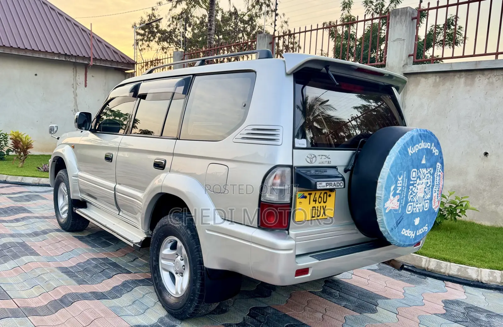 Toyota Land Cruiser Prado 1999 Gray