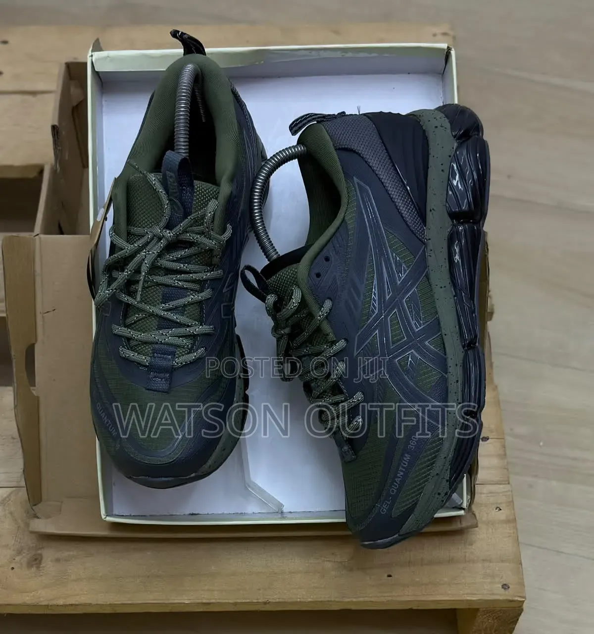 Raba Za Asics Brand Men's Leather Sneakers Asics Branded