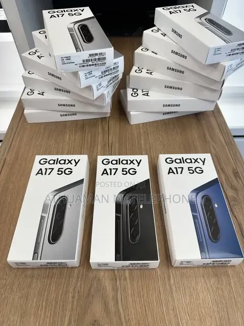 New Samsung Galaxy A17 5G 256 GB Black