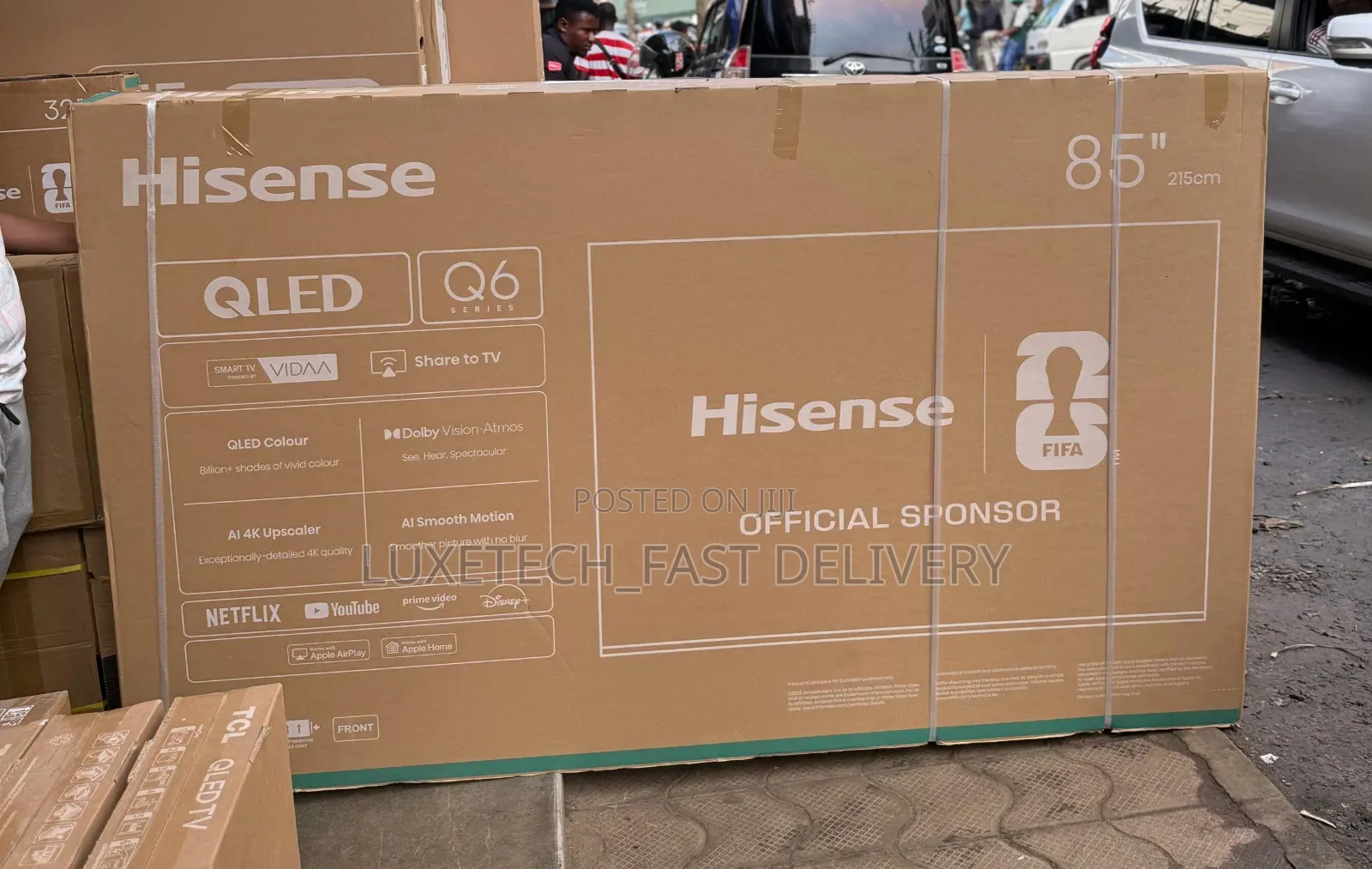 Hisense 85" Q6 Series Qled Smart Tv