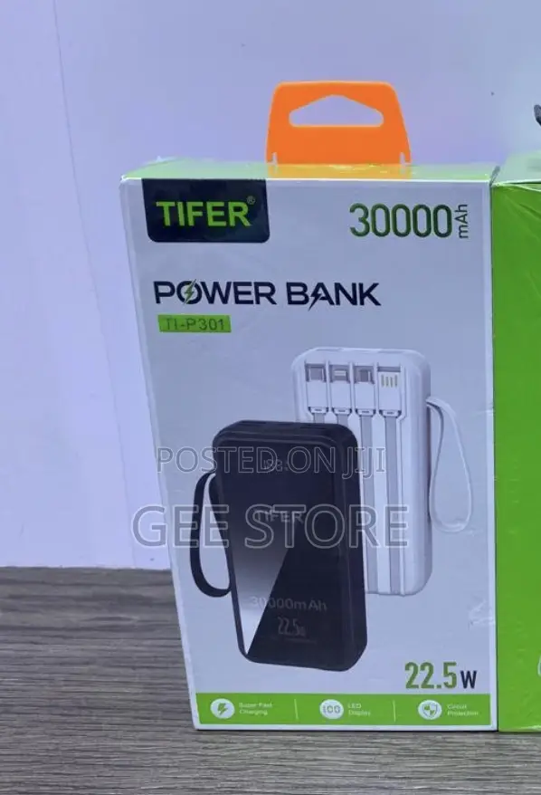 Tifer Powerbank 30000mah