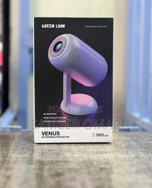 Green Lion Venus Portable Projector | Android 13 Smart Projector
