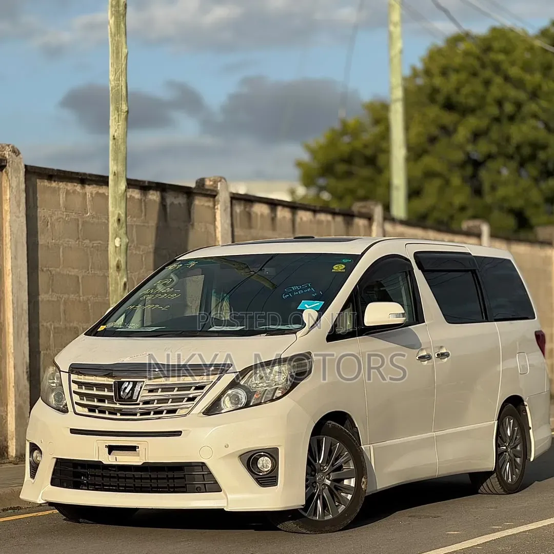 Toyota Alphard 2013 White