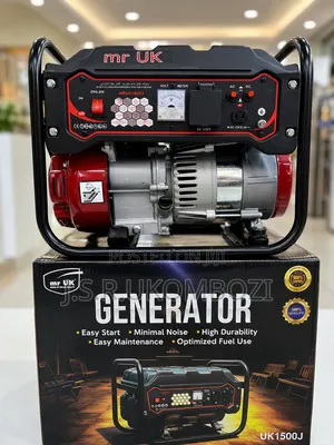 Generator Uk 1500
•Easy Start 
•Minimal Noise 
•High