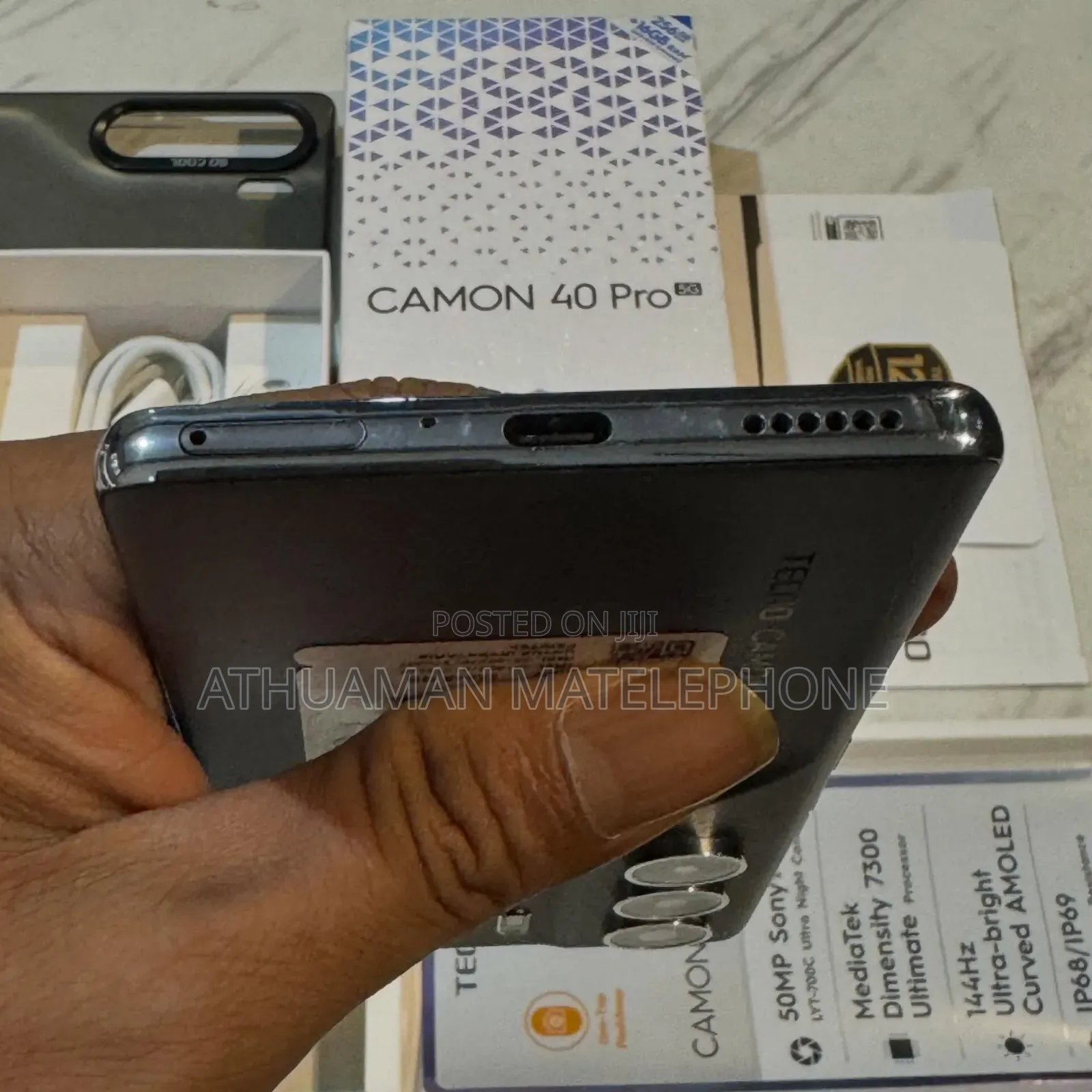 New Tecno Camon 40 Pro 5G 256 GB Silver