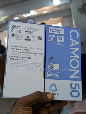 New Tecno Camon 50 256 GB Green