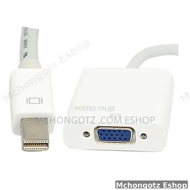 Mini Displayport (Thunderbolt) To Vga Adapter Cable