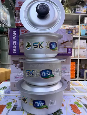 Sk Cookware 4pcs Made From Pakistan Sufuria Nzito