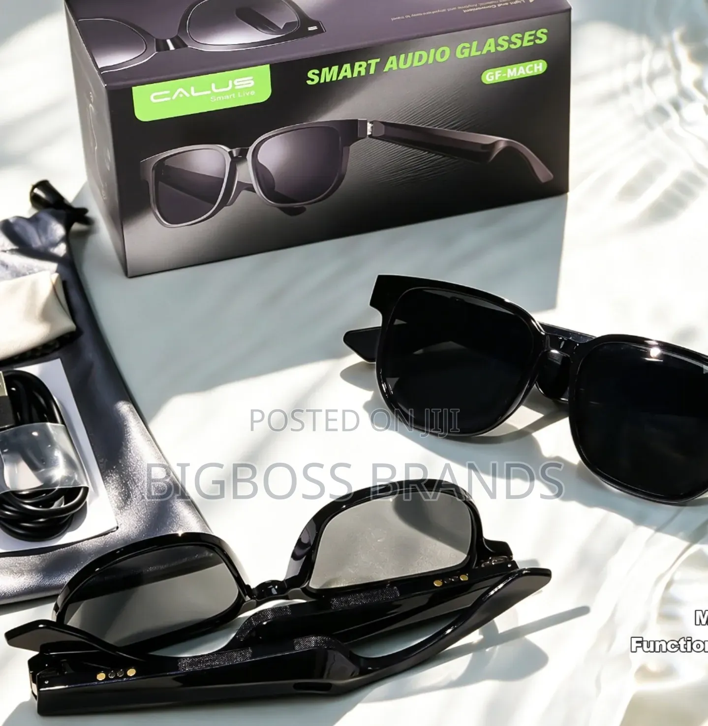 Calus Bluetooth Glasses Gf-mach Lens:- Uv400 Sunglasses