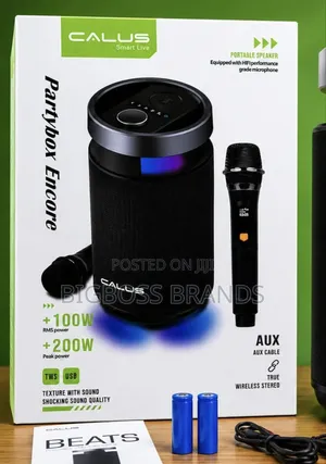 Calus Original Wireless Partybox Encore Speaker 200w