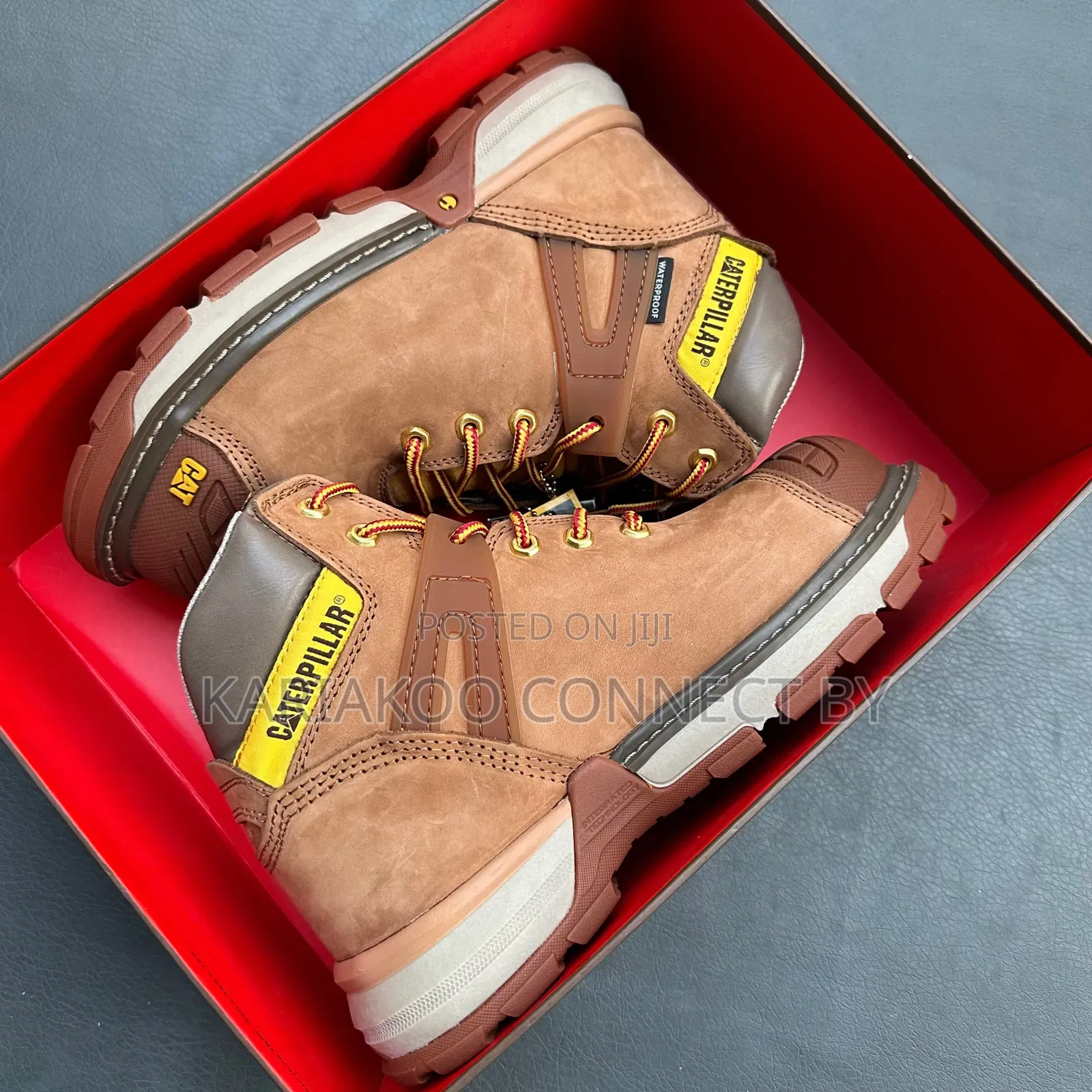 Caterpillar (Cat) Waterproof Steel Toe Boots Available