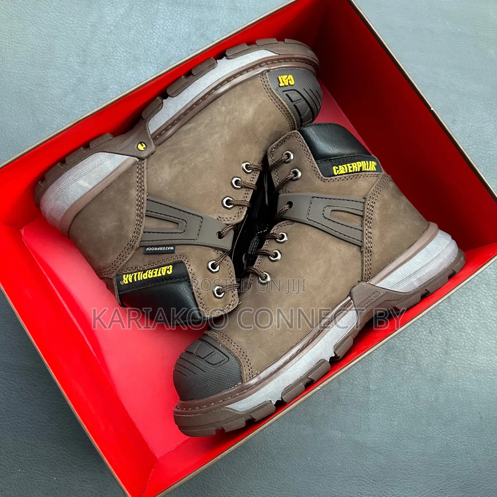 Caterpillar (Cat) Waterproof Steel Toe Boots Available