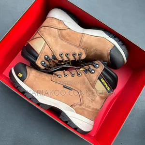 Cat Waterproof Steel Toe Safety Boots!