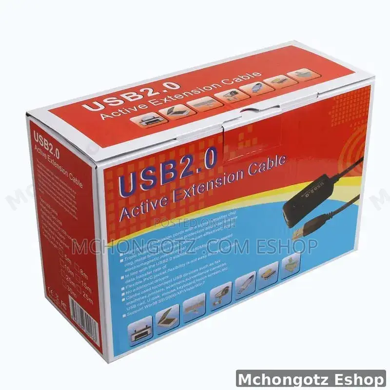 15m Printer Cable Usb 2.0 Extension Cable