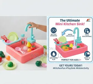 Children’S Toy Kitchen Sink Set(Toys For Kids)