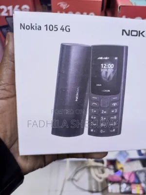 New Nokia 105 Black