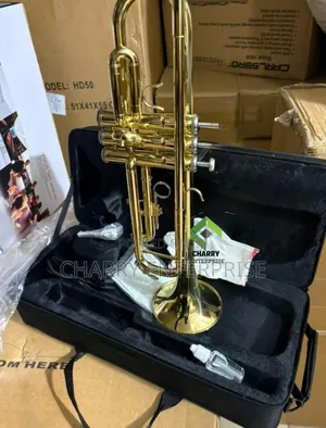 Golden Brass Trumpet for Both Beginners and Professional Performances
