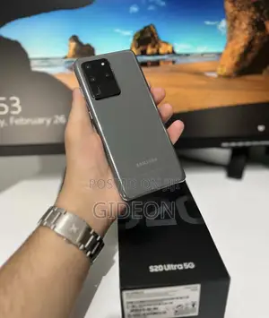 New Samsung Galaxy S20 Ultra 5G 128 GB Black