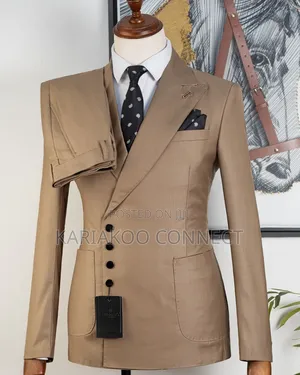 Real Man Cream Suit