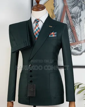 Real Man Green Suit