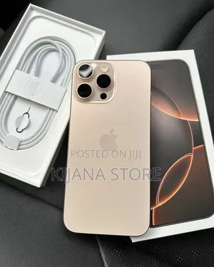 New Apple iPhone 16 Pro Max 256 GB Gold