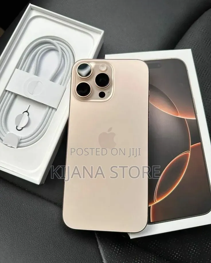 New Apple iPhone 16 Pro Max 256 GB Gold